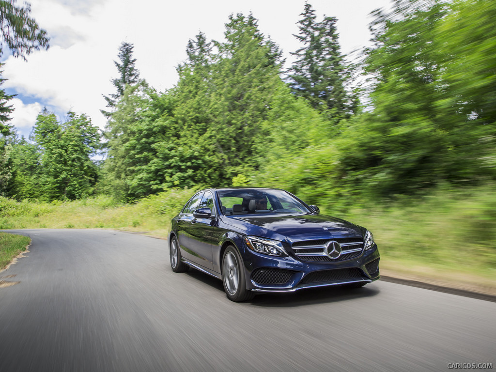 2015 Mercedes-Benz C-Class C400 4MATIC (US-Spec)   - Front