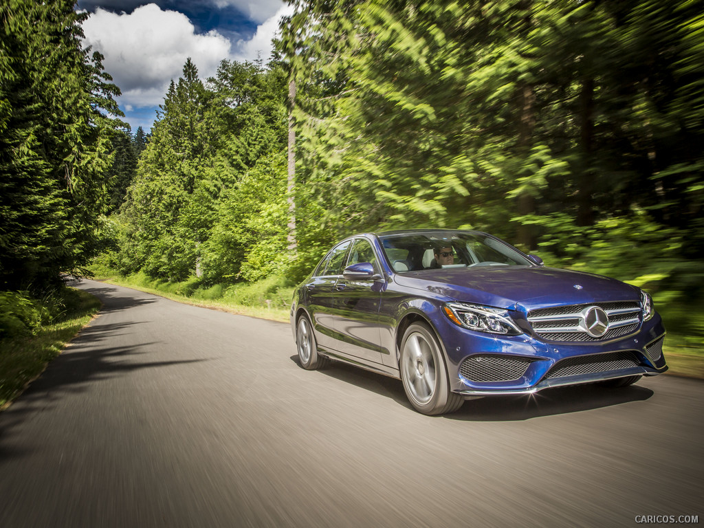 2015 Mercedes-Benz C-Class C400 4MATIC (US-Spec)   - Front