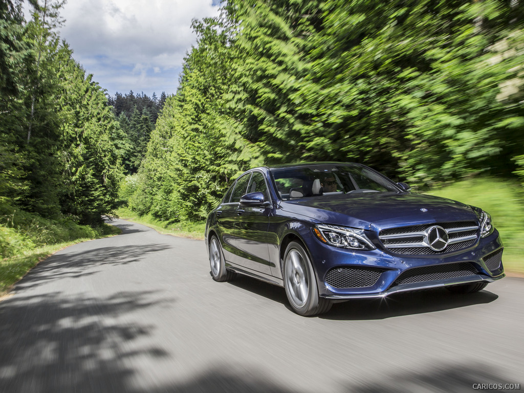 2015 Mercedes-Benz C-Class C400 4MATIC (US-Spec)   - Front