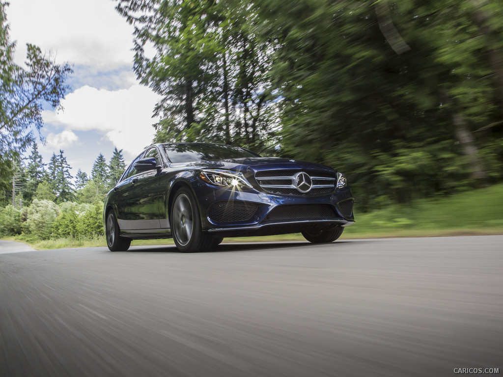 2015 Mercedes-Benz C-Class C400 4MATIC (US-Spec)   - Front