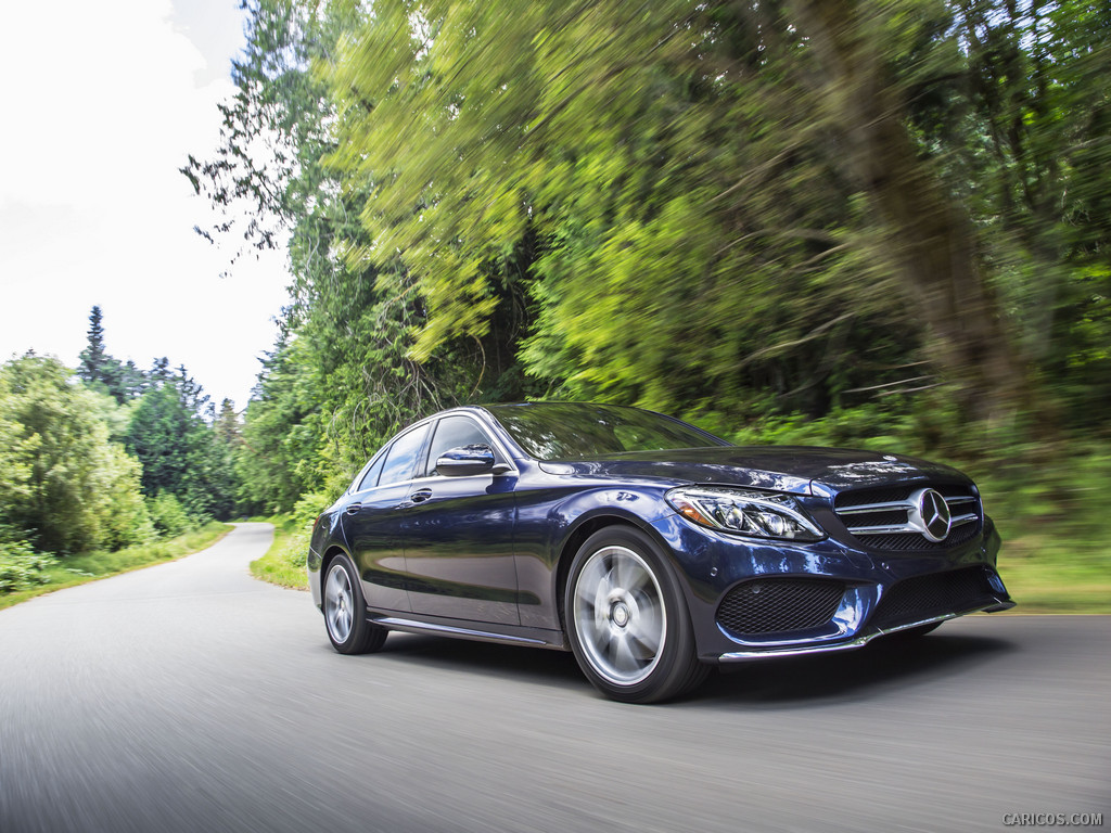 2015 Mercedes-Benz C-Class C400 4MATIC (US-Spec)   - Front