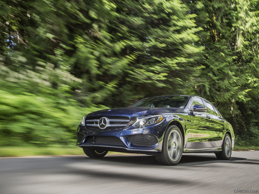 2015 Mercedes-Benz C-Class C400 4MATIC (US-Spec)   - Front