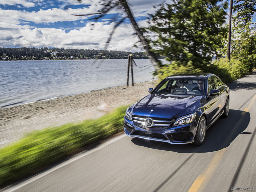 2015 Mercedes-Benz C-Class C400 4MATIC (US-Spec)   - Front