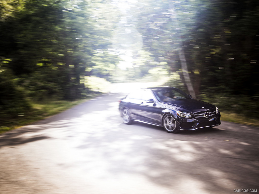 2015 Mercedes-Benz C-Class C400 4MATIC (US-Spec)   - Front