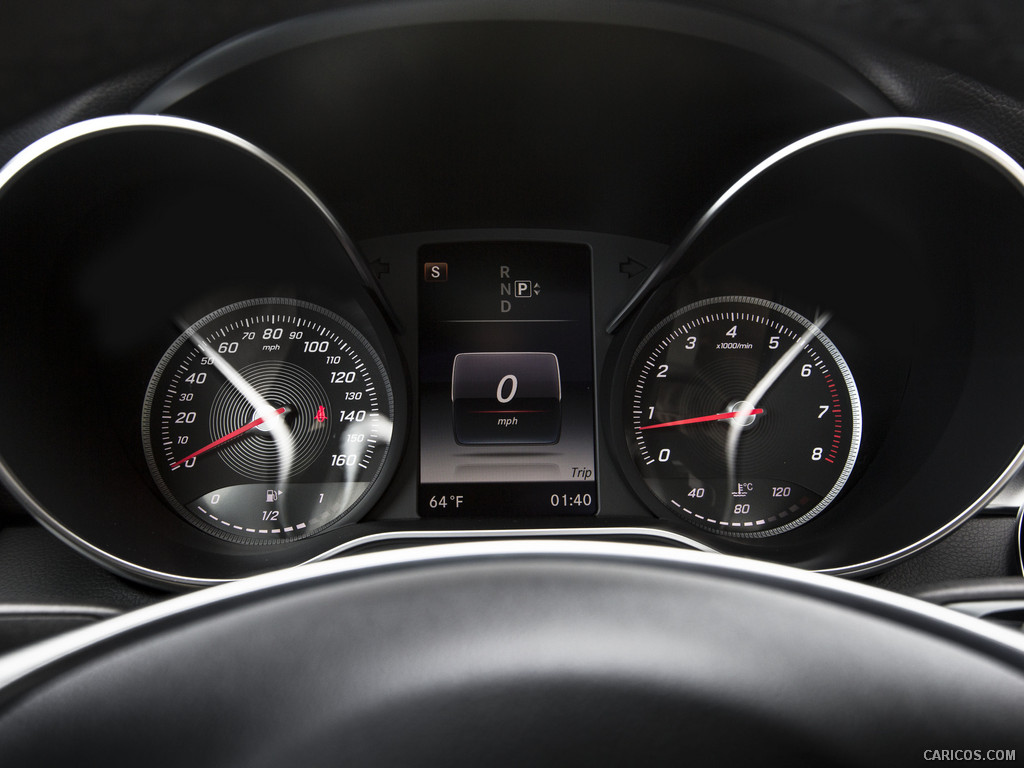 2015 Mercedes-Benz C-Class C400 4MATIC (US-Spec)   - Instrument Cluster