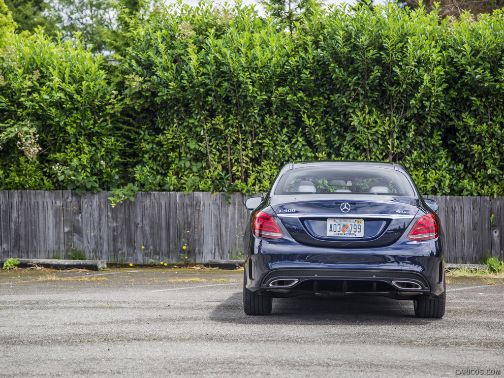 2015 Mercedes-Benz C-Class C400 4MATIC (US-Spec)   - Rear