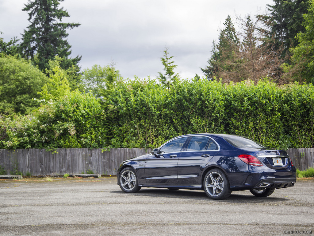 2015 Mercedes-Benz C-Class C400 4MATIC (US-Spec)   - Rear