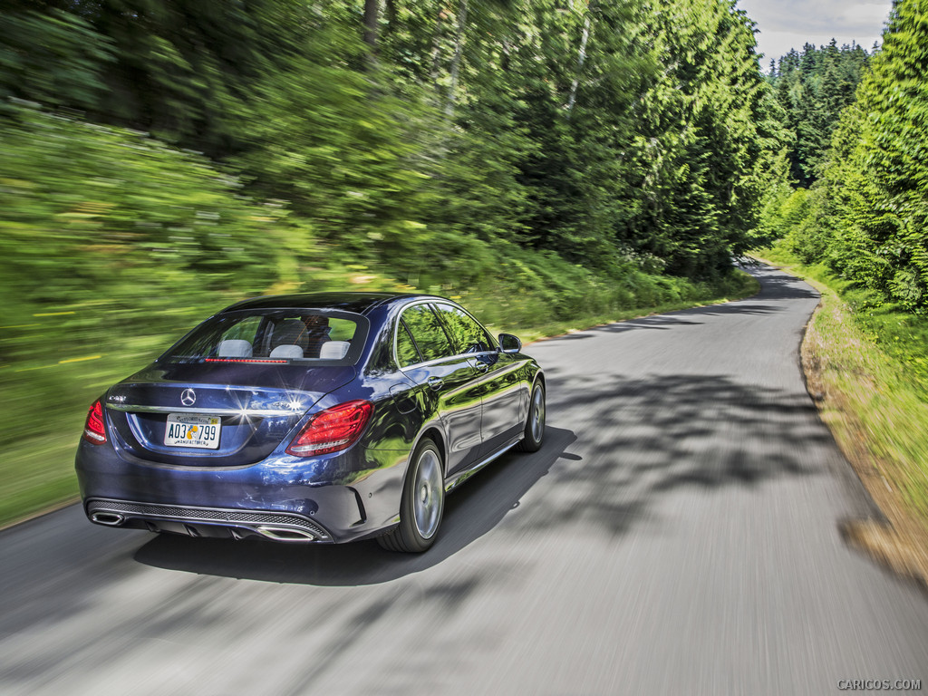 2015 Mercedes-Benz C-Class C400 4MATIC (US-Spec)   - Rear