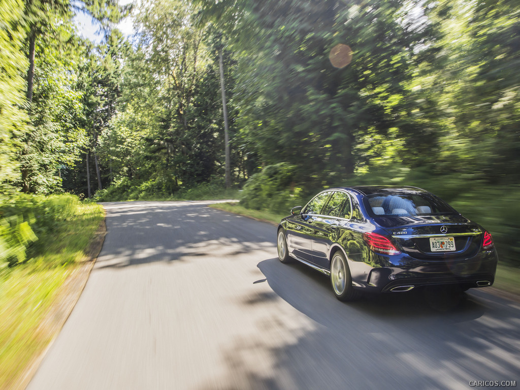 2015 Mercedes-Benz C-Class C400 4MATIC (US-Spec)   - Rear