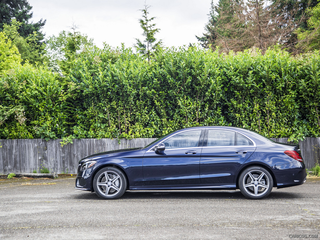 2015 Mercedes-Benz C-Class C400 4MATIC (US-Spec)   - Side