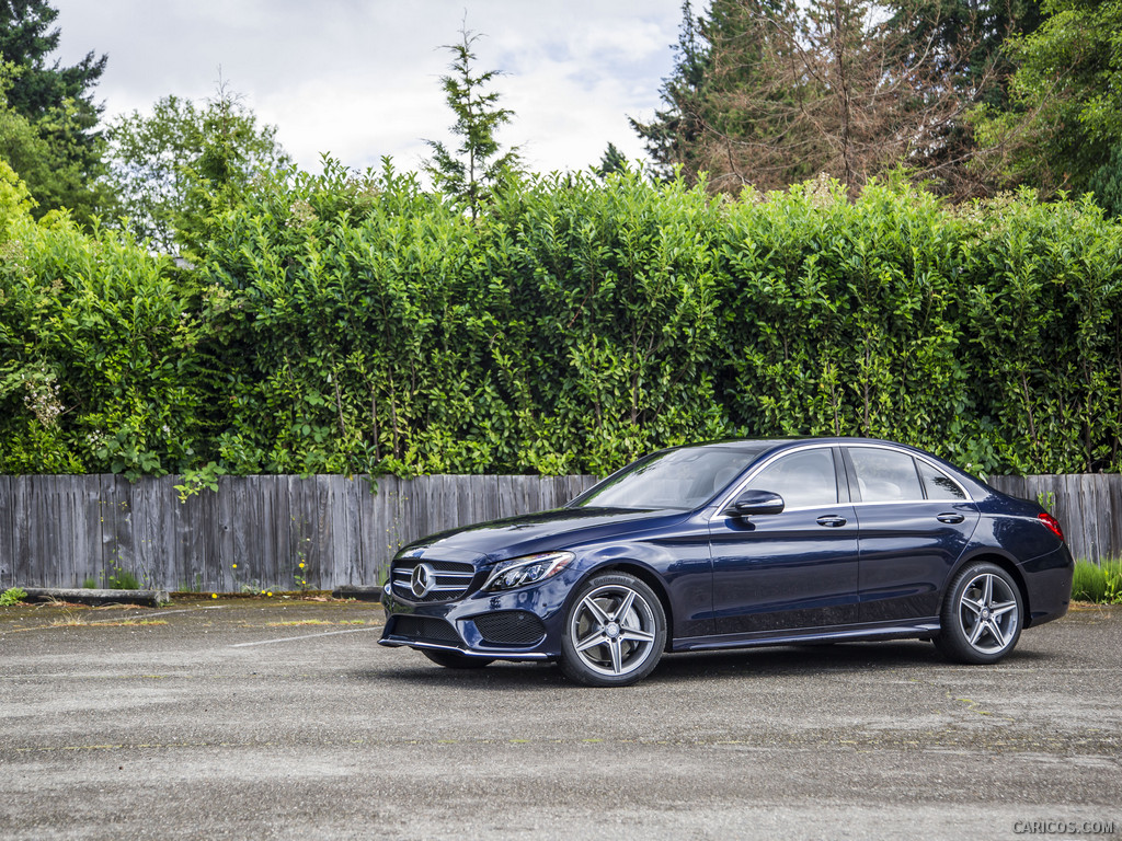 2015 Mercedes-Benz C-Class C400 4MATIC (US-Spec)   - Side