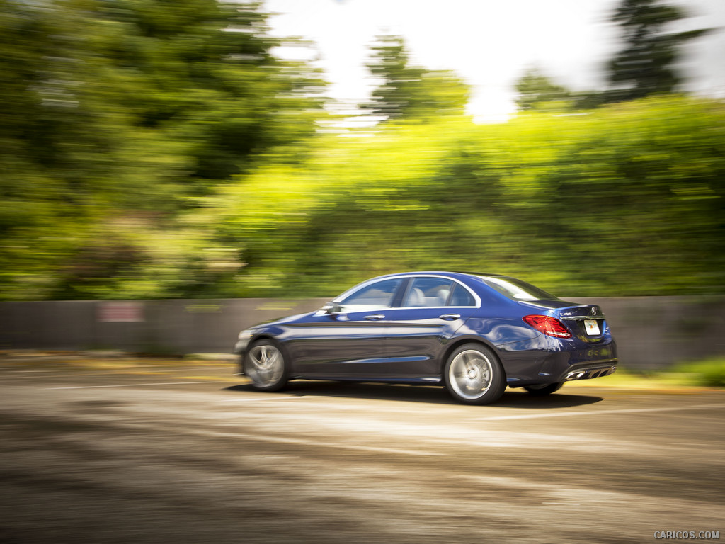 2015 Mercedes-Benz C-Class C400 4MATIC (US-Spec)   - Side