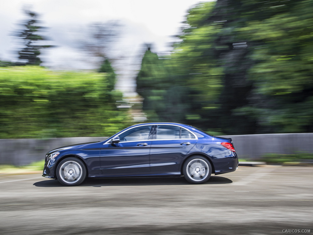 2015 Mercedes-Benz C-Class C400 4MATIC (US-Spec)   - Side