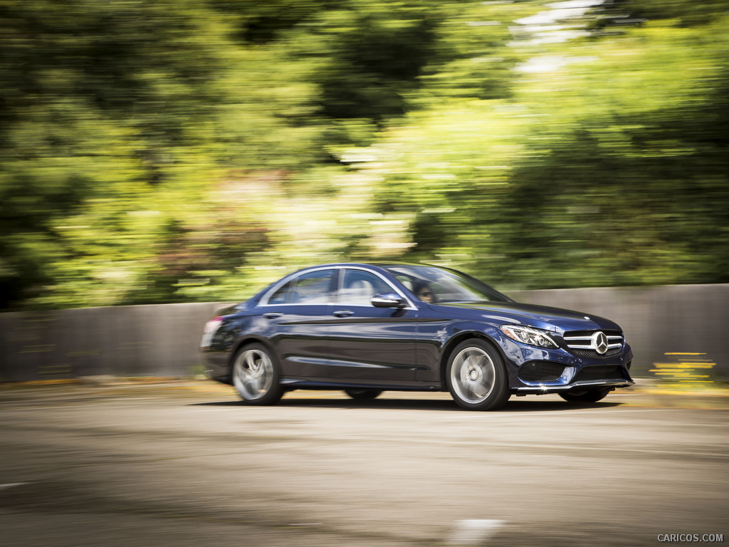 2015 Mercedes-Benz C-Class C400 4MATIC (US-Spec)   - Side