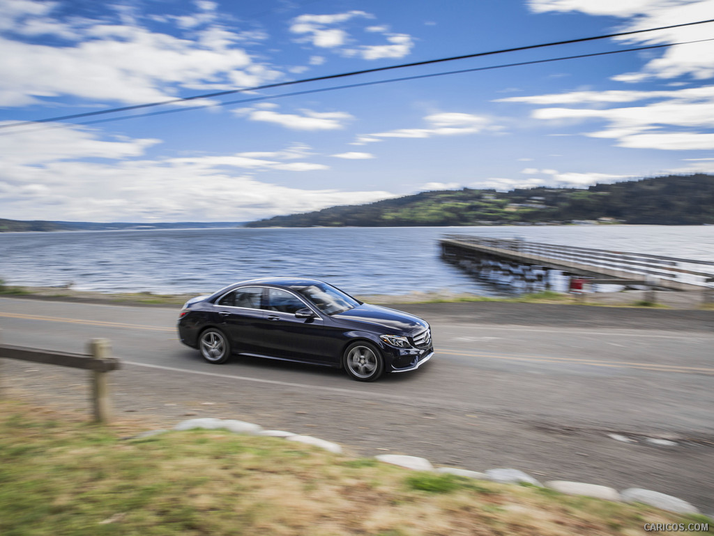 2015 Mercedes-Benz C-Class C400 4MATIC (US-Spec)   - Side