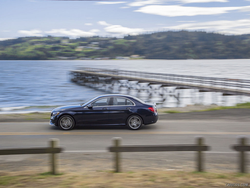 2015 Mercedes-Benz C-Class C400 4MATIC (US-Spec)   - Side