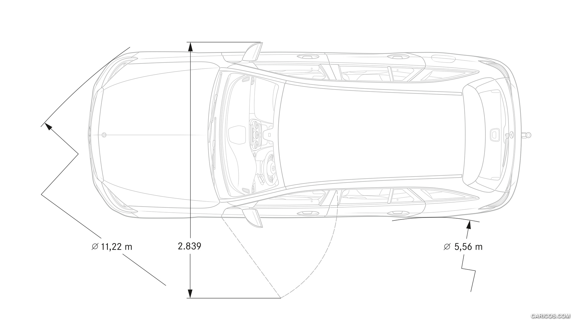 2015 Mercedes-Benz C-Class Estate  - Dimensions, #92 of 173