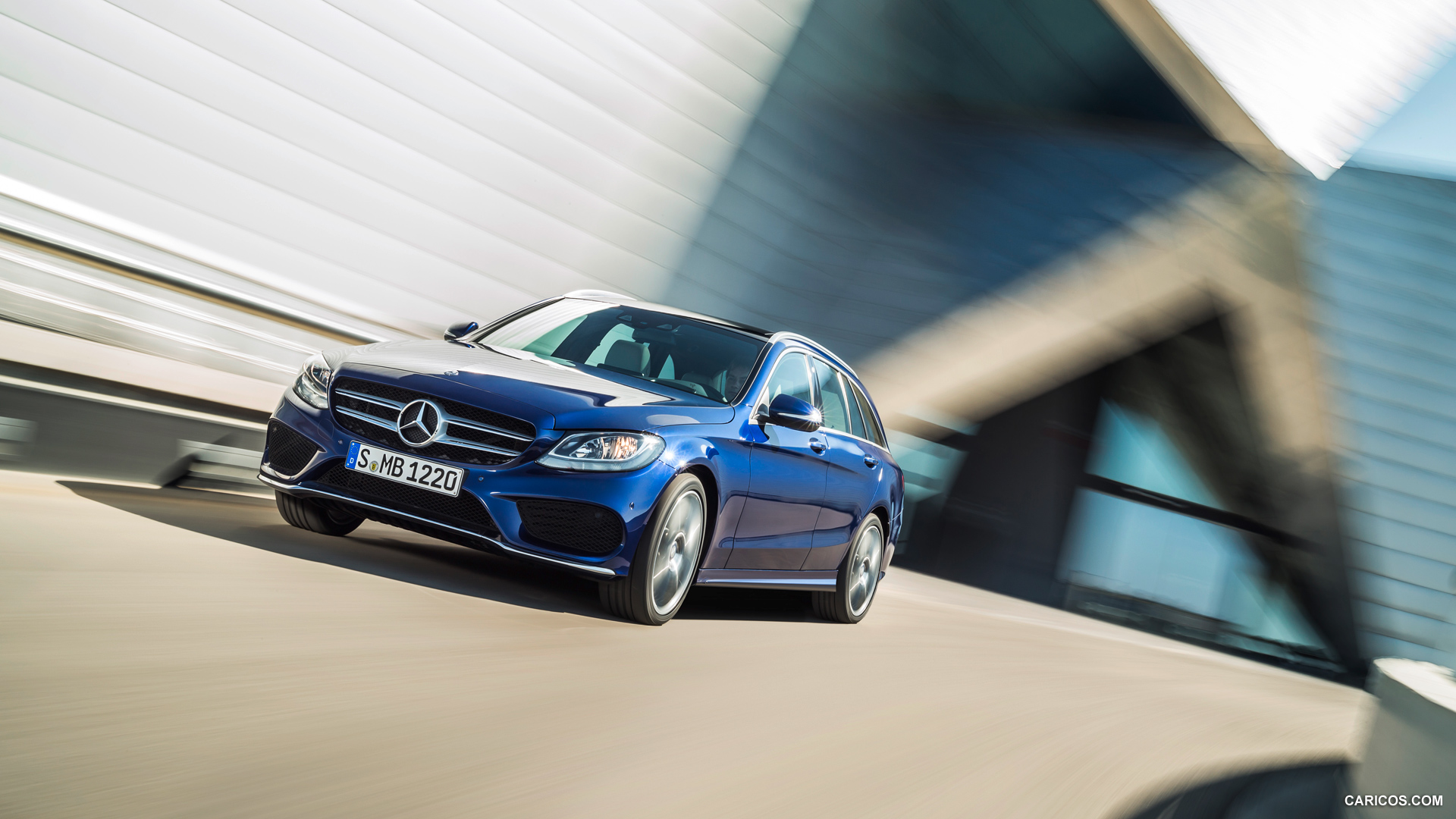 2015 Mercedes-Benz C-Class Estate C250 BlueTEC 4MATIC (AMG sports package) - Front, #64 of 173