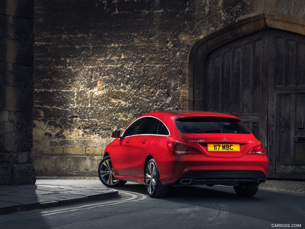 2015 Mercedes-Benz CLA 200 CDI Shooting Brake (UK-Spec) - Rear