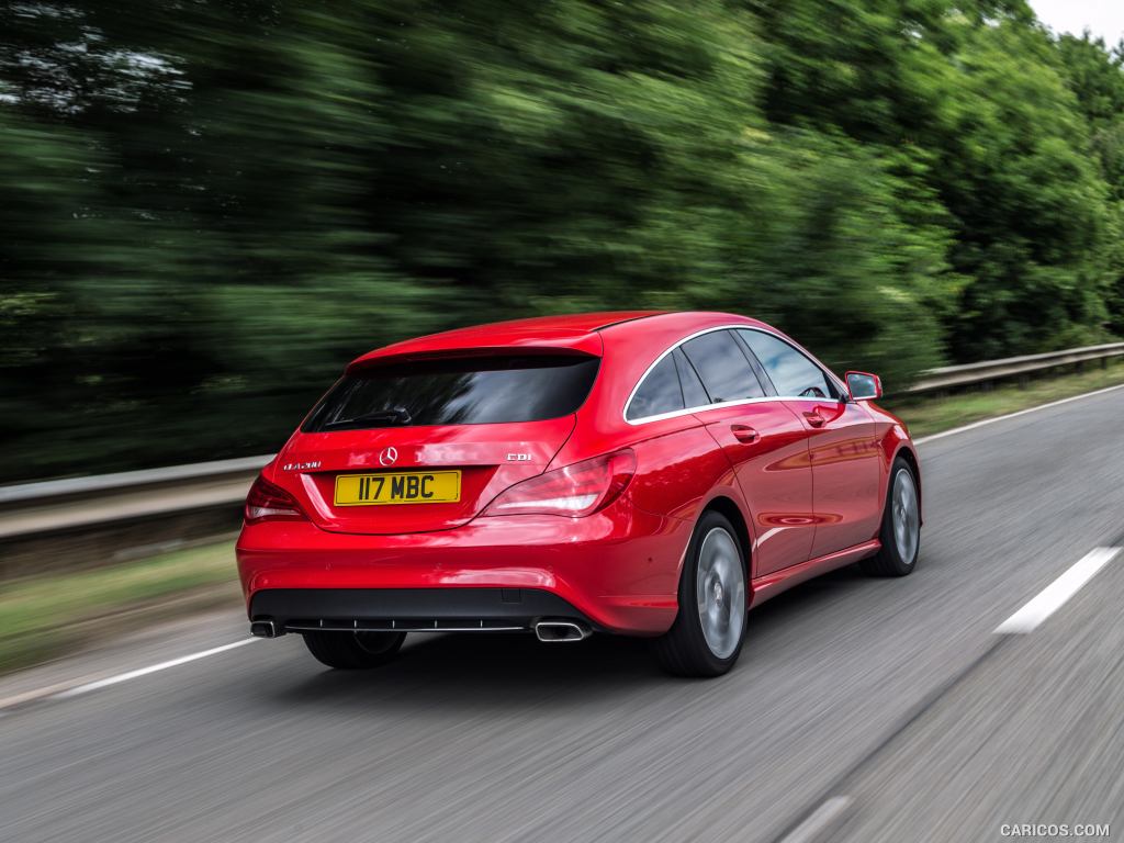 2015 Mercedes-Benz CLA 200 CDI Shooting Brake (UK-Spec) - Rear