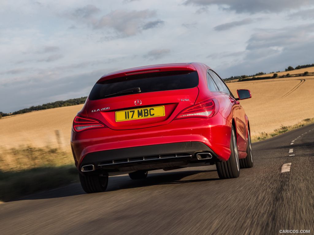 2015 Mercedes-Benz CLA 200 CDI Shooting Brake (UK-Spec) - Rear