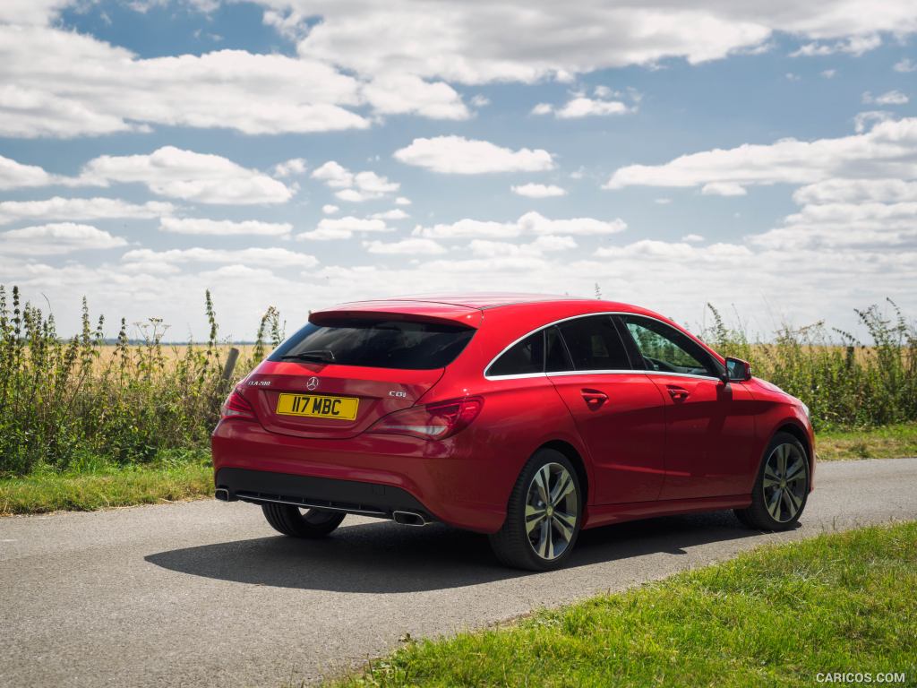 2015 Mercedes-Benz CLA 200 CDI Shooting Brake (UK-Spec) - Rear