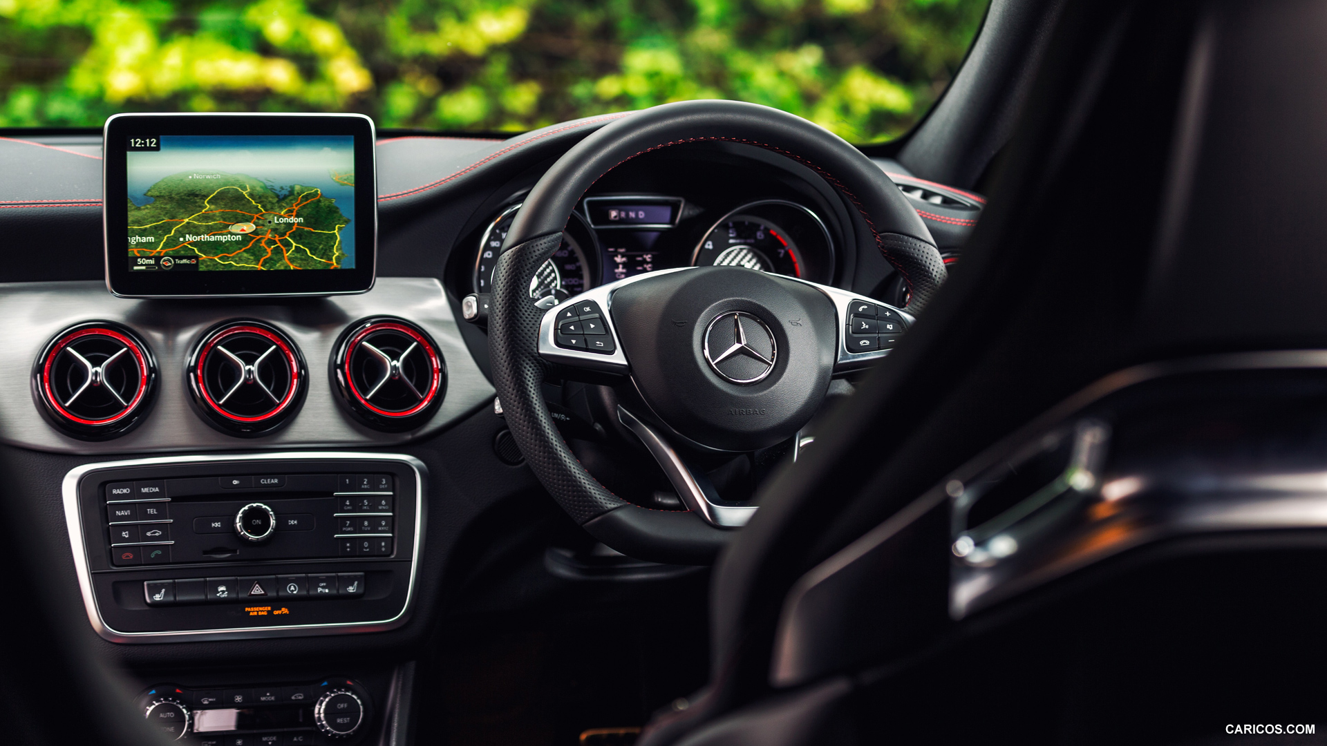 2015 Mercedes-Benz CLA 45 AMG Shooting Brake (UK-Spec)  - Interior, #61 of 84