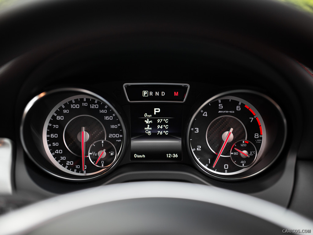 2015 Mercedes-Benz CLA 45 AMG Shooting Brake (UK-Spec)  - Instrument Cluster