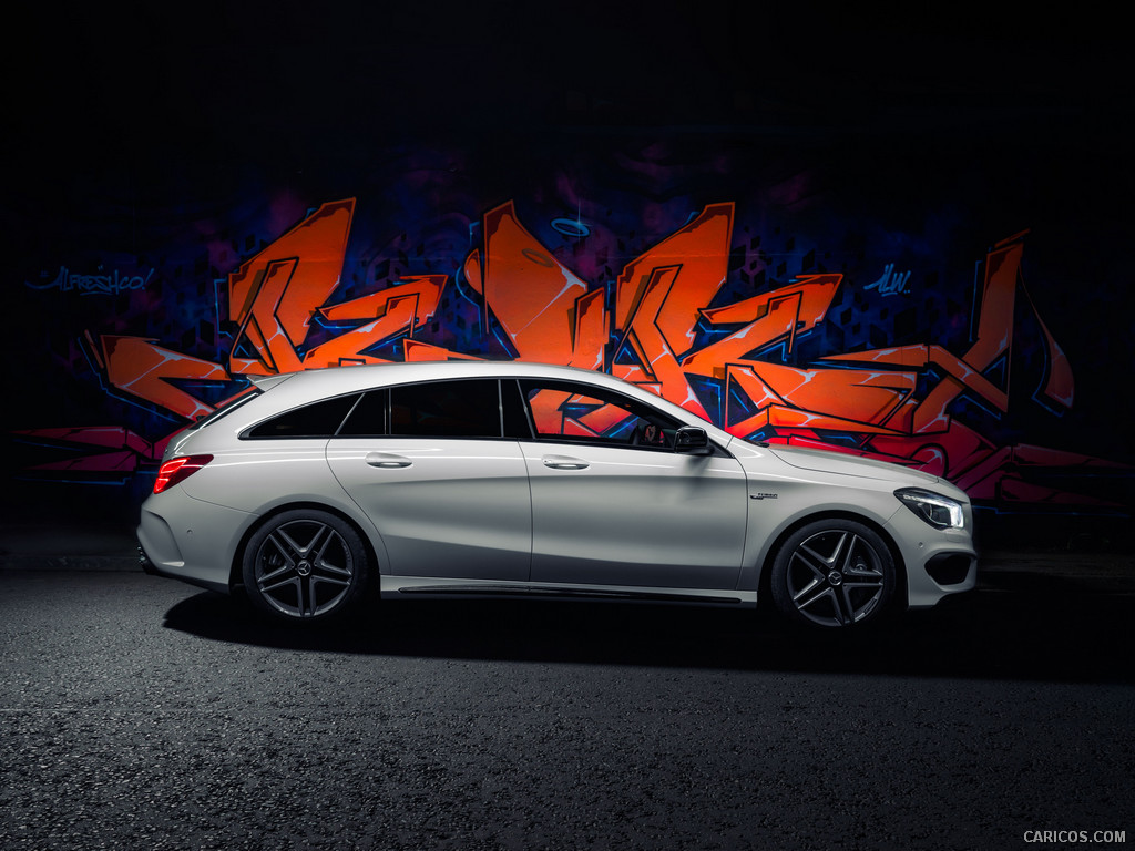 2015 Mercedes-Benz CLA 45 AMG Shooting Brake (UK-Spec)  - Side