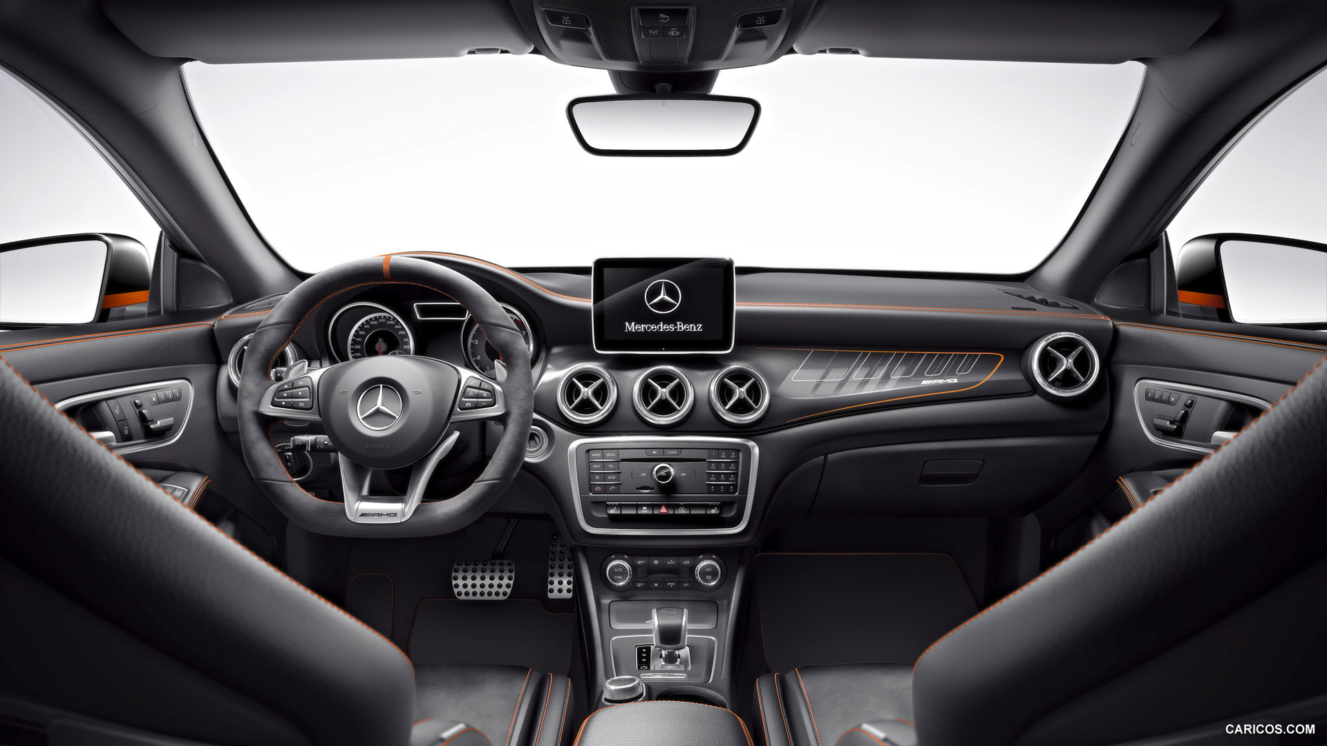 2015 Mercedes-Benz CLA 45 AMG Shooting Brake OrangeArt - Interior, #43 of 70