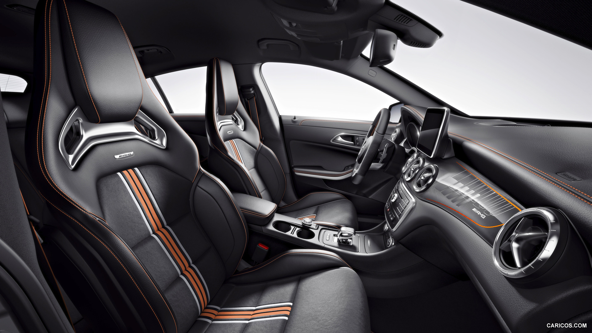 2015 Mercedes-Benz CLA 45 AMG Shooting Brake OrangeArt - Interior, #44 of 70