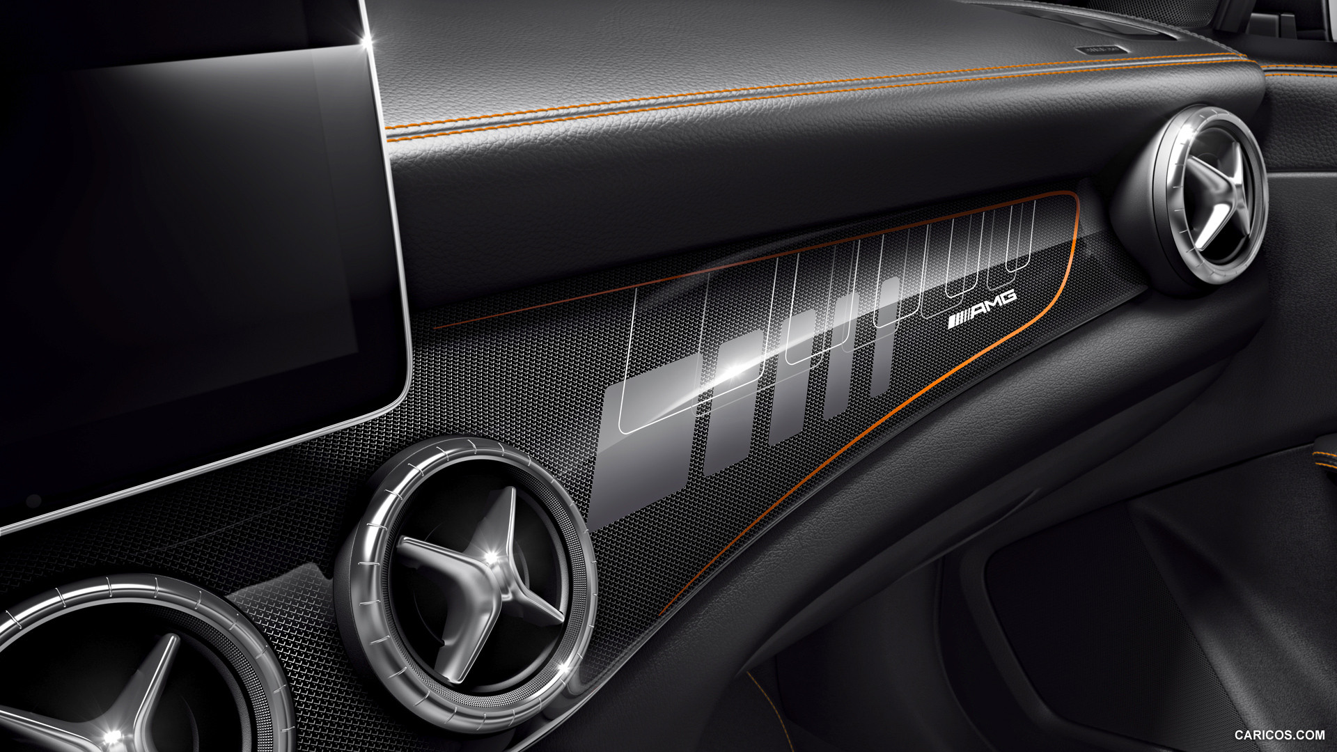 2015 Mercedes-Benz CLA 45 AMG Shooting Brake OrangeArt - Interior Detail, #46 of 70