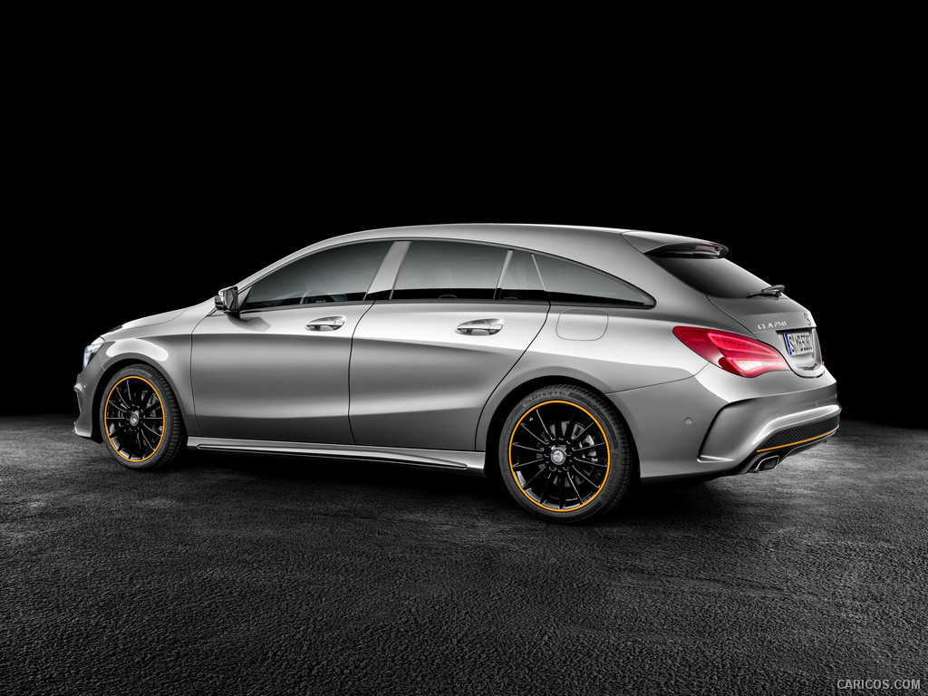 2015 Mercedes-Benz CLA-Class CLA 250 4MATIC Shooting Brake OrangeArt (Mountain Grey) - Side