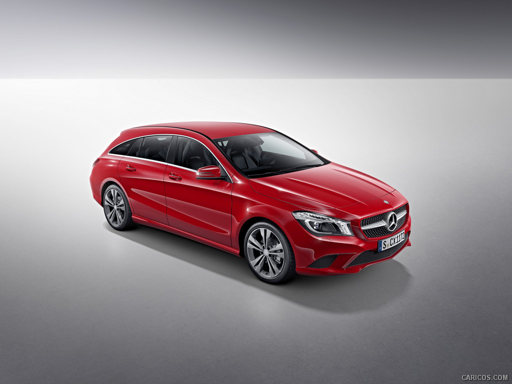 2015 Mercedes-Benz CLA-Class Shooting Brake (Jupiter Red) - Front