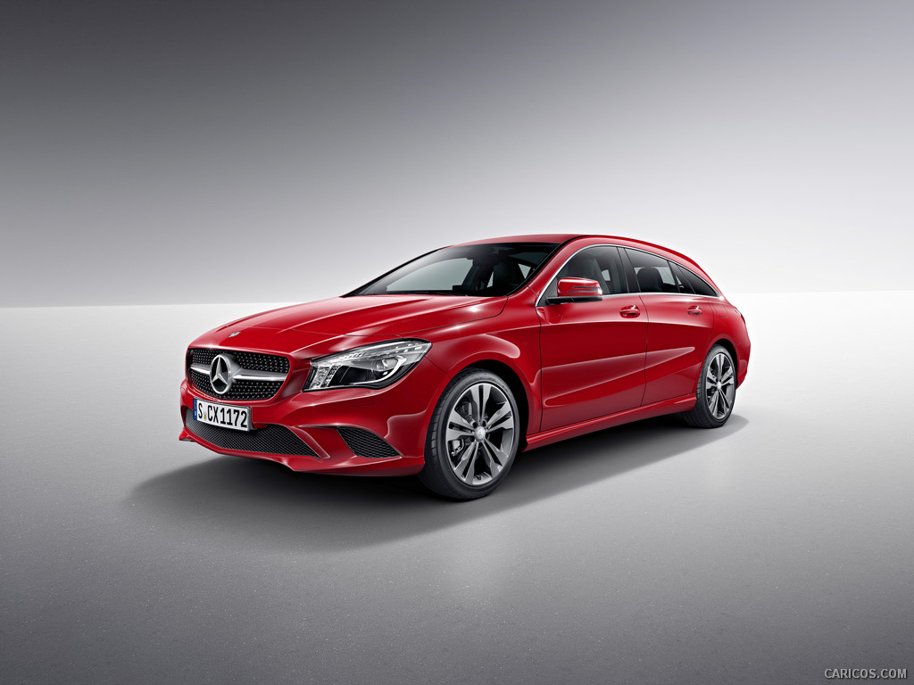 2015 Mercedes-Benz CLA-Class Shooting Brake (Jupiter Red) - Front