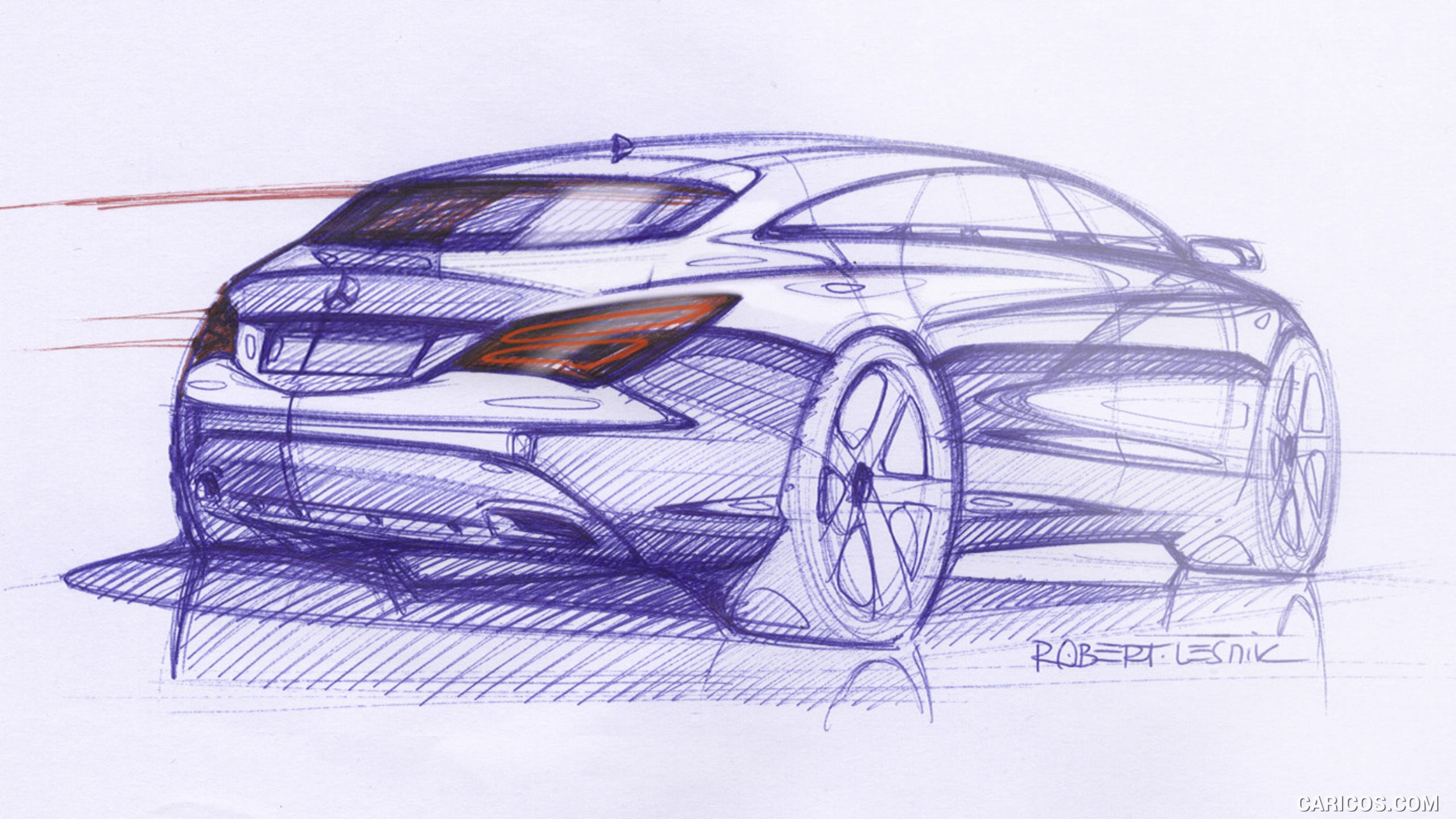 2015 Mercedes-Benz CLA-Class Shooting Brake - Design Sketch, #56 of 96