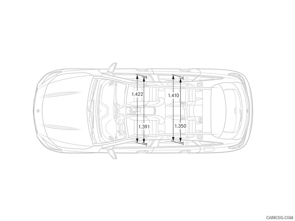 2015 Mercedes-Benz CLA-Class Shooting Brake - Dimensions