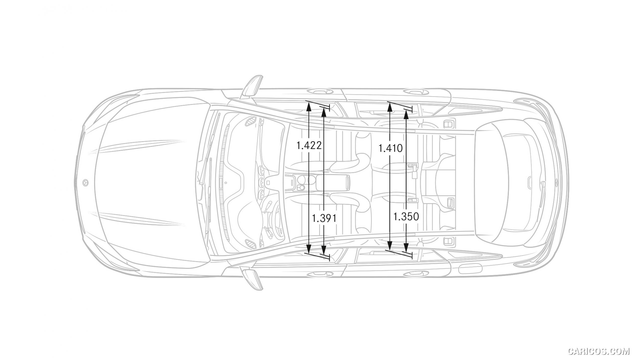 2015 Mercedes-Benz CLA-Class Shooting Brake - Dimensions, #59 of 96