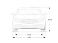 2015 Mercedes-Benz CLS 63 AMG  - Dimensions