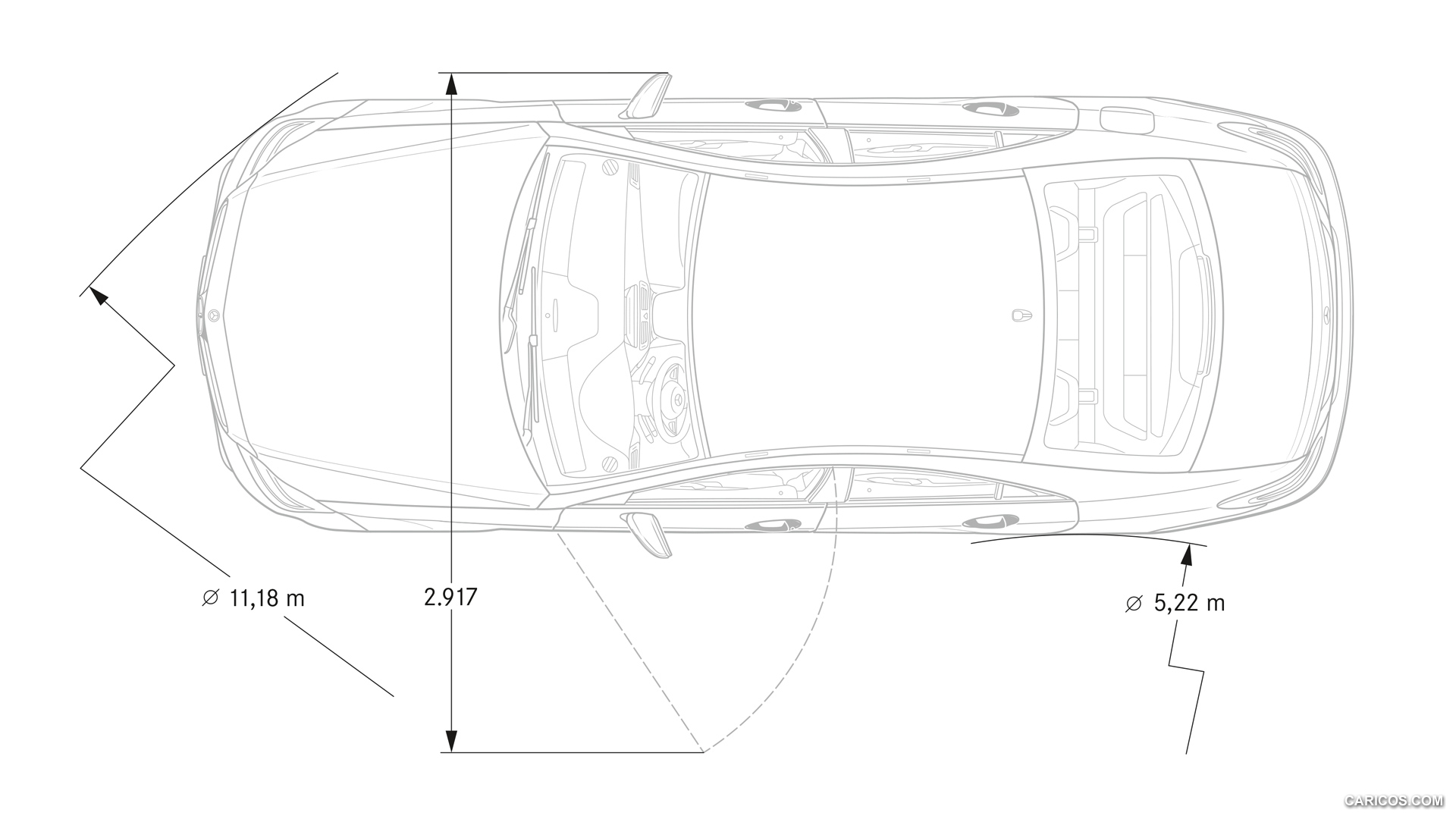 2015 Mercedes-Benz CLS-Class  - Dimensions, #56 of 94