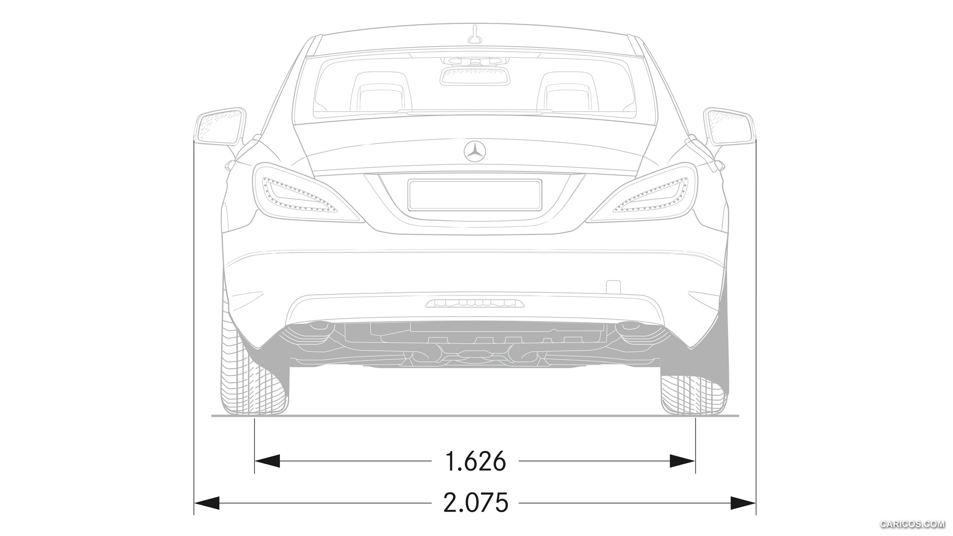 2015 Mercedes-Benz CLS-Class  - Dimensions, #60 of 94