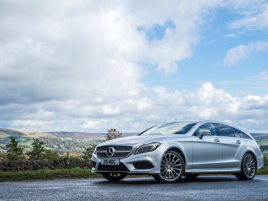 2015 Mercedes-Benz CLS-Class CLS 350 BlueTEC Shooting Brake (UK-Spec)  - Front