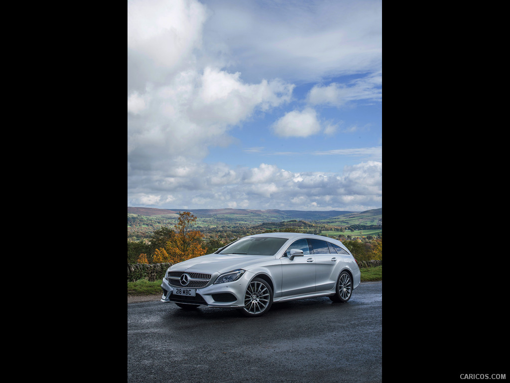 2015 Mercedes-Benz CLS-Class CLS 350 BlueTEC Shooting Brake (UK-Spec)  - Front