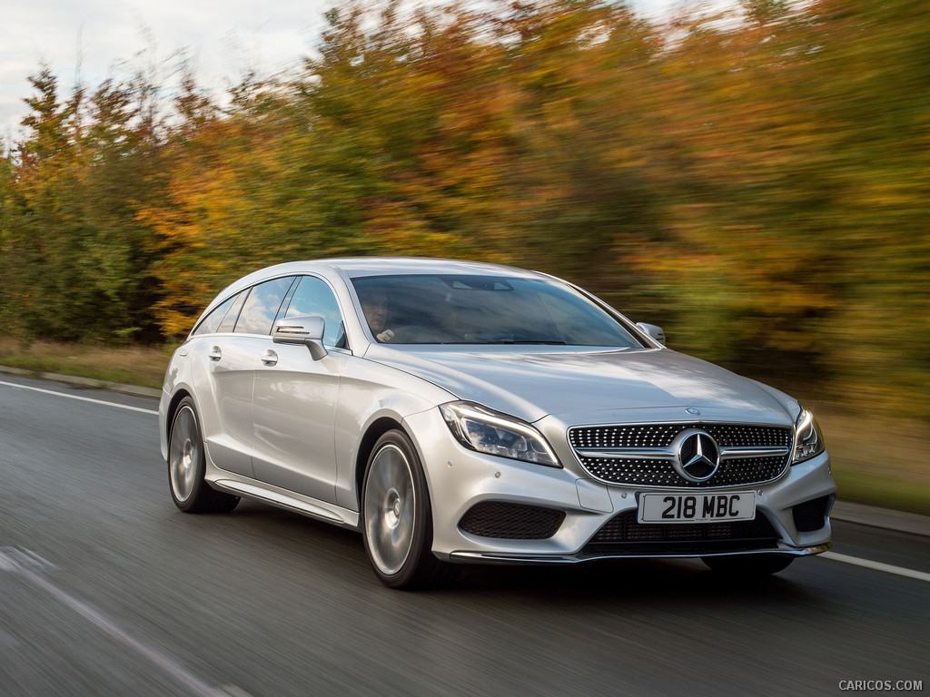 2015 Mercedes-Benz CLS-Class CLS 350 BlueTEC Shooting Brake (UK-Spec)  - Front