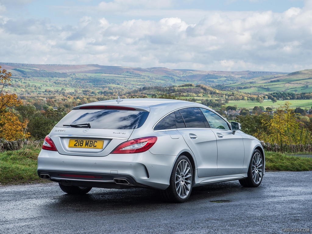 2015 Mercedes-Benz CLS-Class CLS 350 BlueTEC Shooting Brake (UK-Spec)  - Rear