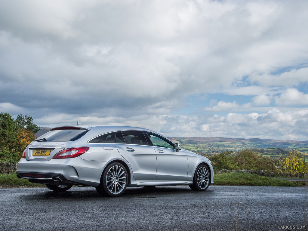 2015 Mercedes-Benz CLS-Class CLS 350 BlueTEC Shooting Brake (UK-Spec)  - Rear