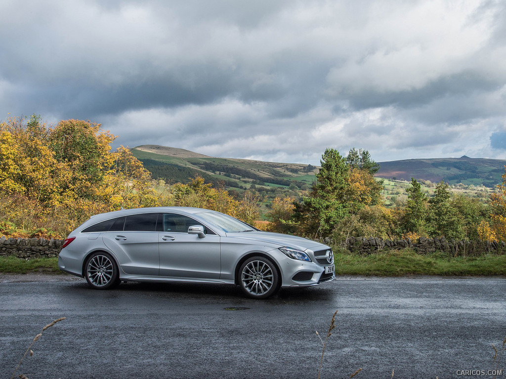 2015 Mercedes-Benz CLS-Class CLS 350 BlueTEC Shooting Brake (UK-Spec)  - Side