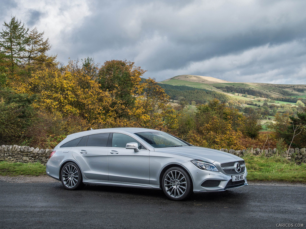 2015 Mercedes-Benz CLS-Class CLS 350 BlueTEC Shooting Brake (UK-Spec)  - Side