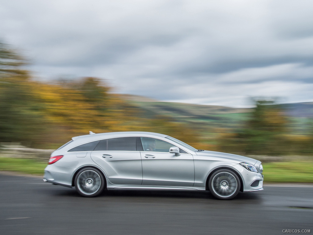 2015 Mercedes-Benz CLS-Class CLS 350 BlueTEC Shooting Brake (UK-Spec)  - Side