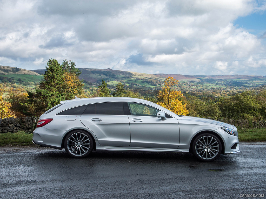 2015 Mercedes-Benz CLS-Class CLS 350 BlueTEC Shooting Brake (UK-Spec)  - Side